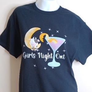 GIRLS NIGHT OUT. Cute tee for the gal's night of partying with the girls.